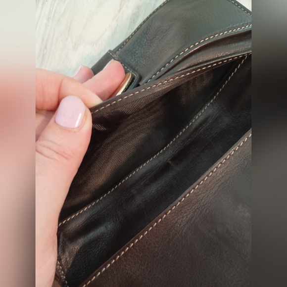 Auth GUCCI GG Canvas & Leather Brown Bifold Long Wallet Purse Women's - Picture 13 of 16